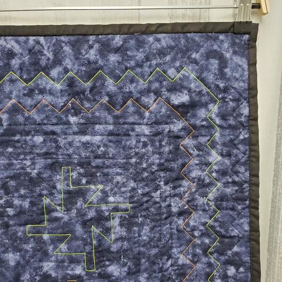 Quilt Rainbow Pinwheel Square - Picture 8 of 11